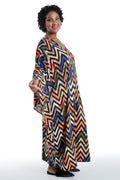 Vikki Vi Jersey Ziggy Zip Front Caftan