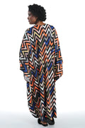 Vikki Vi Jersey Ziggy Zip Front Caftan