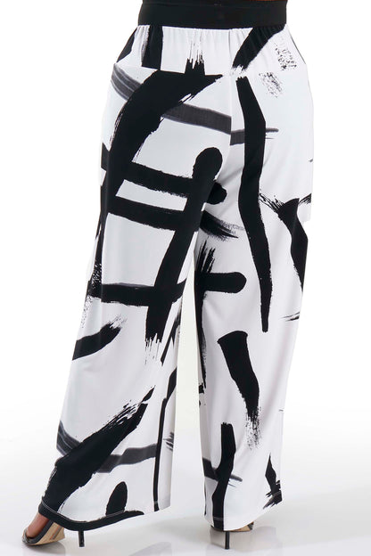 Pants Vikki Vi Jersey Zen Wide Leg Pant