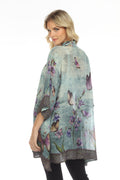 Citron Butterfly Flower Kimono Jacket