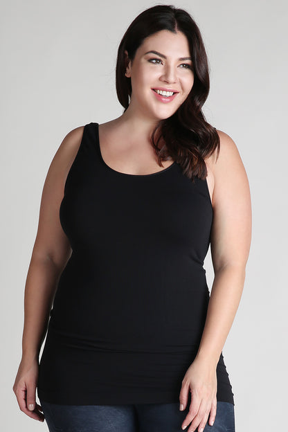 Tops Nikibiki Black Seamless Tank Top