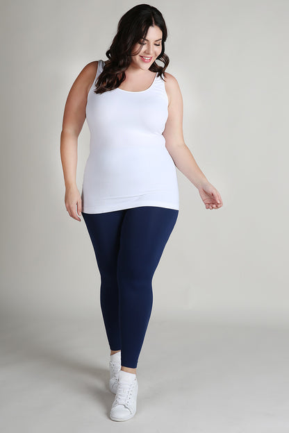 Tops Nikibiki White Seamless Tank Top