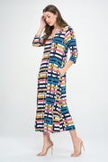 JoStar Brianna V-Neck Maxi Dress