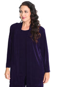 Vikki Vi Classic Black Plum Kimono Jacket