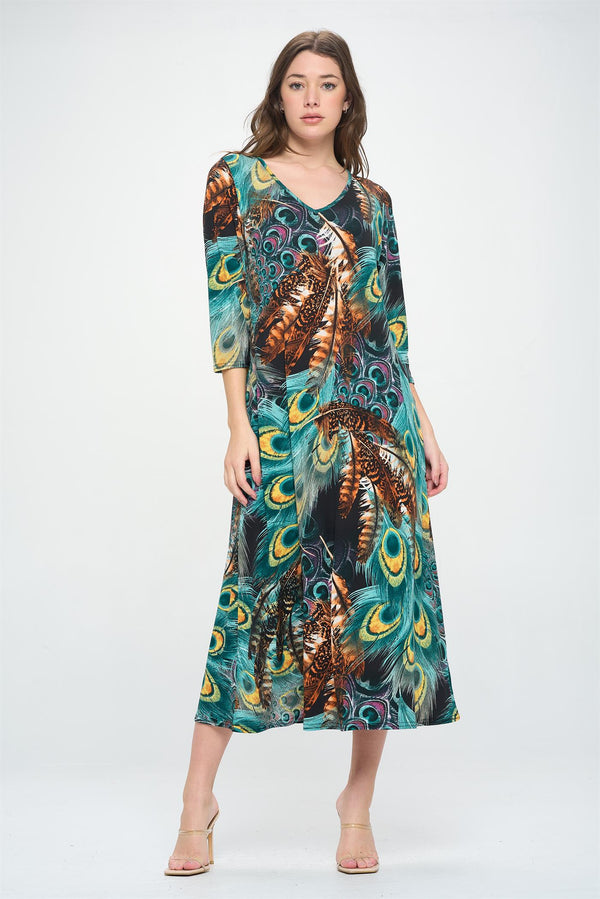 JoStar Harper V-Neck Maxi Dress