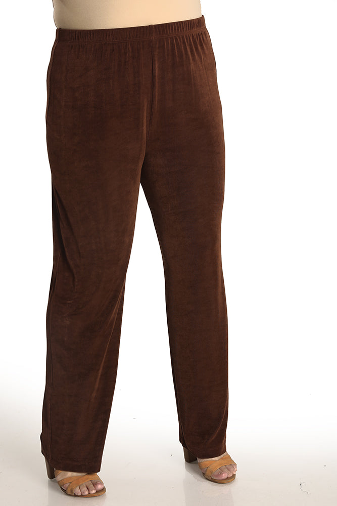 Pants Vikki Vi Classic Bronze Petite Pull-On Pant