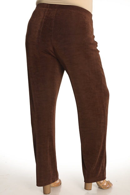 Pants Vikki Vi Classic Bronze Pull on Pant