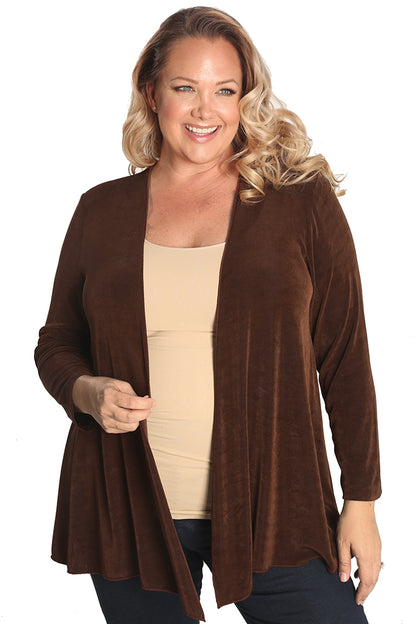 Jackets Vikki Vi Classic Bronze Swing Cardigan