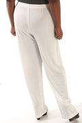 Vikki Vi Classic Natural Petite Pull on Pant