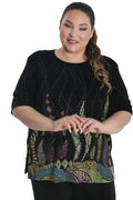 Vikki Vi Classic Mermaid Short Sleeve Tunic