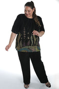Vikki Vi Classic Mermaid Short Sleeve Tunic