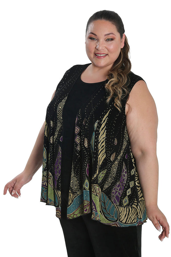 Vikki Vi Classic Mermaid Swing Vest