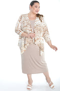 Vikki Vi Ivory Lights Swing Cardigan