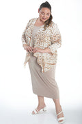 Vikki Vi Ivory Lights Swing Cardigan