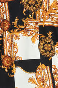 Vikki Vi Jersey Ivory Frame 3/4 Sleeve Kimono Jacket