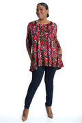 Caribe Michelle 2 Pocket Swing Tunic