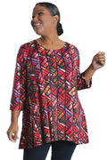 Caribe Michelle 2 Pocket Swing Tunic