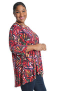 Caribe Michelle 2 Pocket Swing Tunic