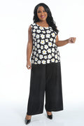 Vikki Vi Brushed Jersey Daisy Tank