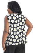 Vikki Vi Brushed Jersey Daisy Tank