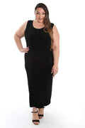 Dresses Vikki Vi Classic Black Maxi Tank Dress