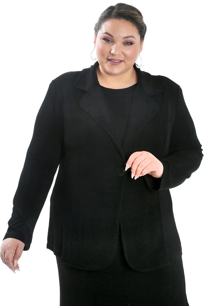 Jackets Vikki Vi Classic Black Blazer