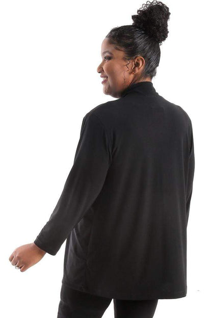 Jackets Vikki Vi Jersey Black Kimono Jacket