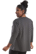 Jackets Vikki Vi Jersey Polka Dot Cardigan