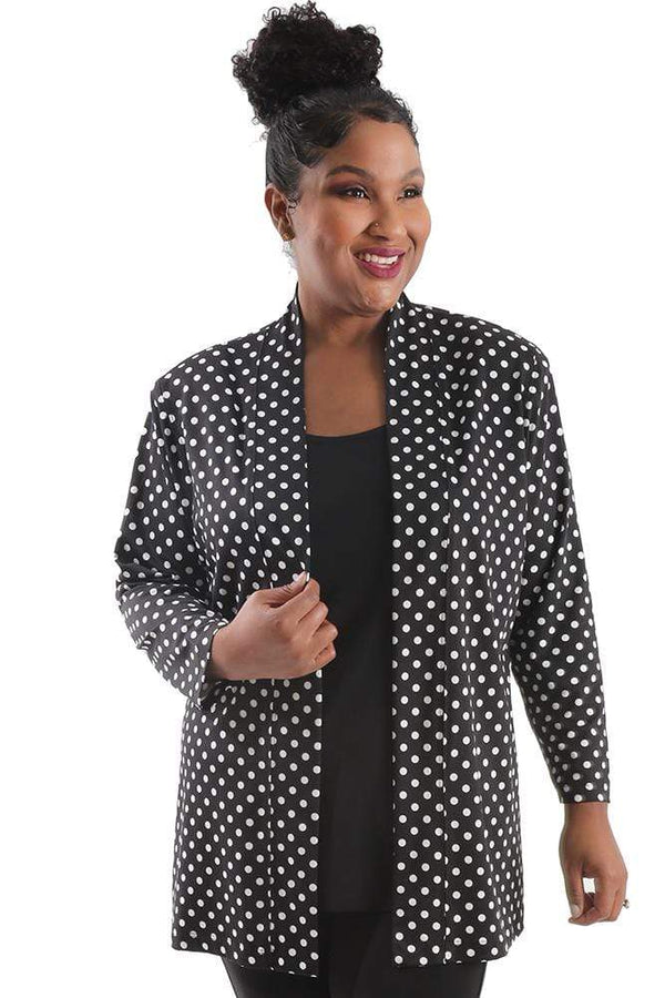 Jackets Vikki Vi Jersey Polka Dot Kimono Jacket