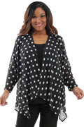 Jackets Vikki Vi Polka Dot Swing Cardigan