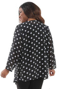 Jackets Vikki Vi Polka Dot Swing Cardigan