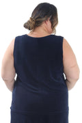 Vikki Vi Classic Navy Tank