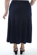 Vikki Vi Classic Navy Maxi Skirt