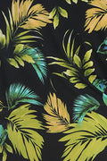 Vikki Vi Jersey Lime Palm Camp Shirt