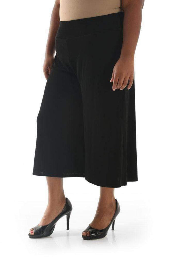 Pants Vikki Vi Classic Black Gaucho Pant