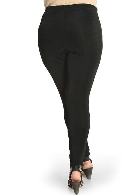 Pants Vikki Vi Classic Black Slim Leg Pant