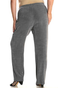 Pants Vikki Vi Classic Cool Gray Pull on Pant