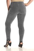 Pants Vikki Vi Classic Cool Gray Slim Leg Pant