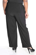 Pants Vikki Vi Jersey Black Pull on Pant