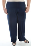 Pants Vikki Vi Jersey Navy Pull on Pant