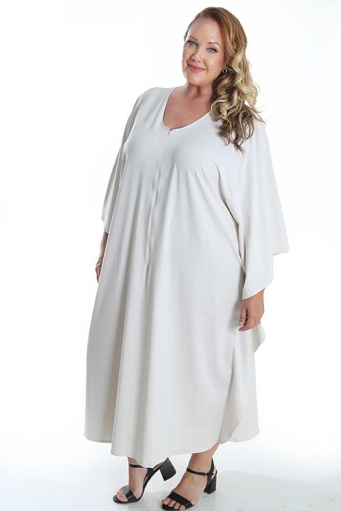 Dresses Vikki Vi Ralmtex Parchment Sleep Kaftan