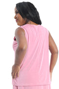 Vikki Vi Silky Classic Soft Pink Tank