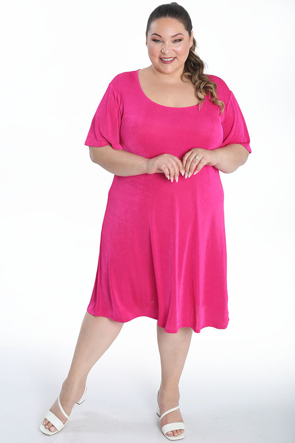Vikki Vi Classic Peony T-Shirt Style Dress