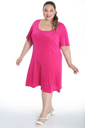 Vikki Vi Classic Peony T-Shirt Style Dress