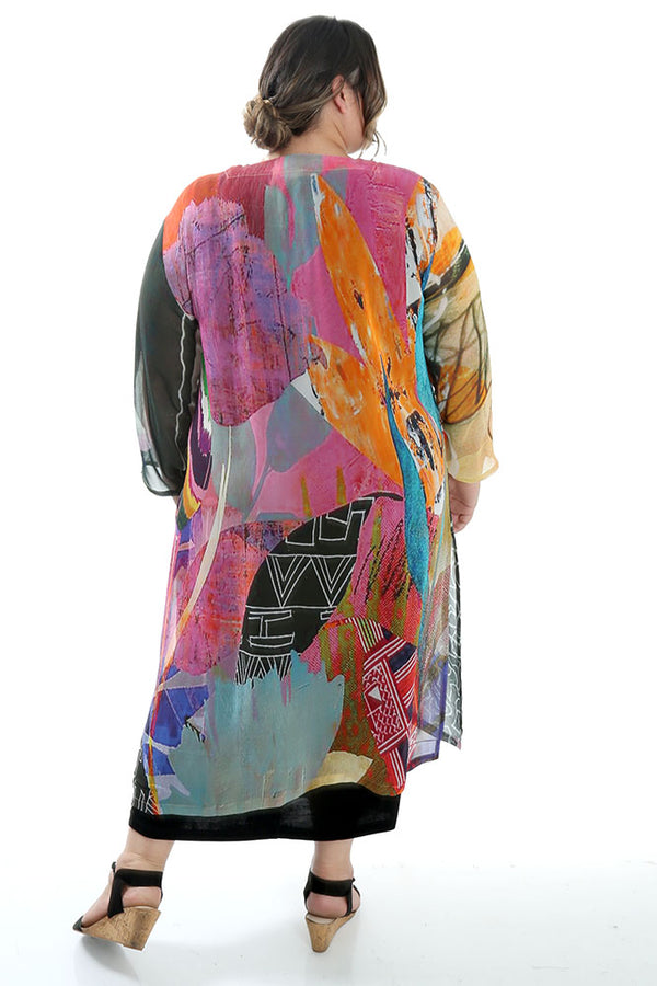 Sterling Flower Power Whisper Maxi Duster