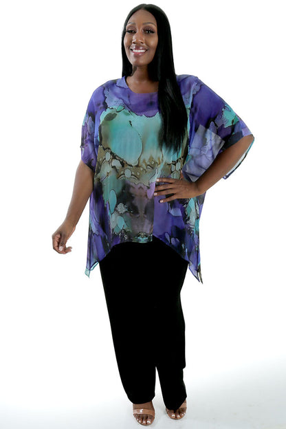 Tops Lyla Cascade Tunic