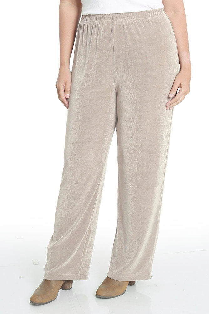 Pants Vikki Vi Classic Sand Pull on Pant