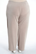 Vikki Vi Silky Classic Cappuccino Petite Pull-On Pant