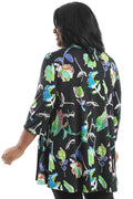 Tops Caribe Flora 2 Pocket Swing Tunic