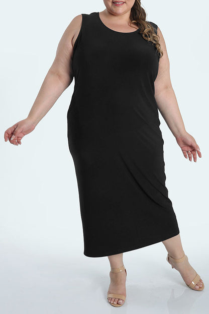 Dresses Vikki Vi Jersey Black Maxi Tank Dress